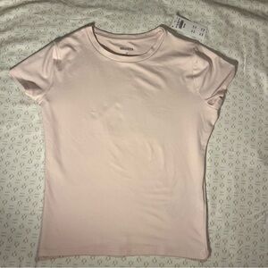 Hollister Light Pink Short Sleeve Tee